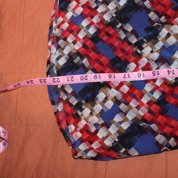 Trina Turk Multicolor Geometric Silk Sleeveless top Women's Size S - Picture 12 of 12